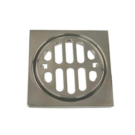 Westbrass Frank Pattern Snap-In Shower Strainer Grill, Square  & Crown D3171-20